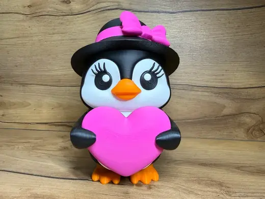 Madame Pingouin Saint Valentin multipart no AMS