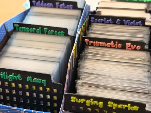 Pokemon Card TCG Dividers for ETBs