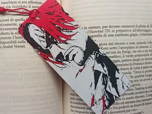 segnalibro Shanks il rosso - one piece