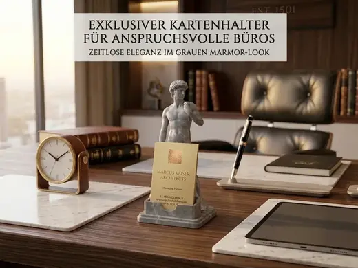 Michelangelo David Business Card Holder