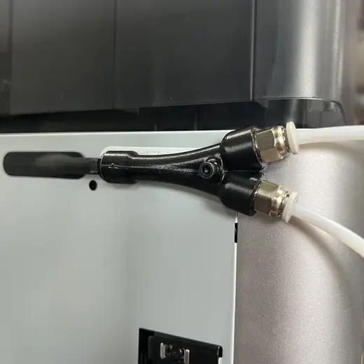 Bambu X1C Y-Pipe Splitter with Inlet Side Push-Fit