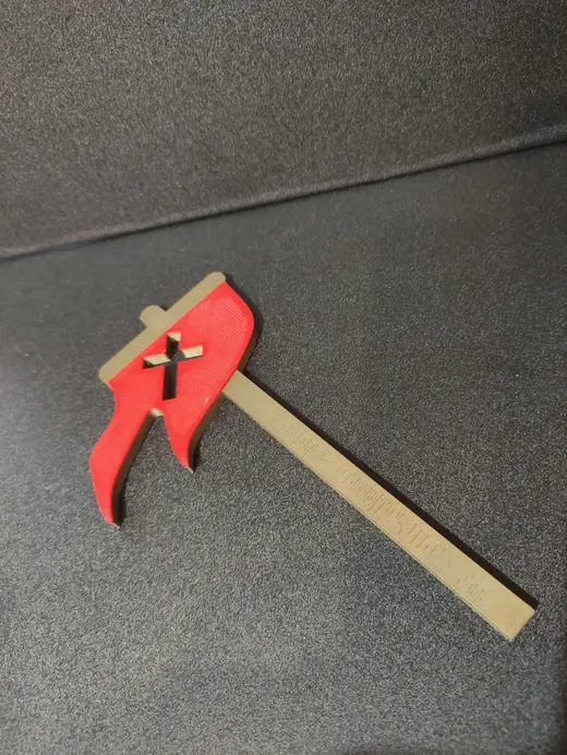 Easter Cross with a flag for Easter Celebration