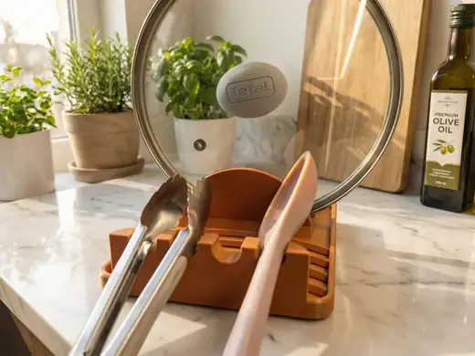 Utensil and lid rest