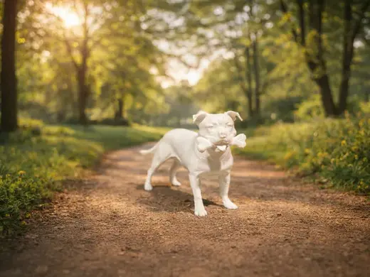 Staffordshire Bull Terrier cute dog