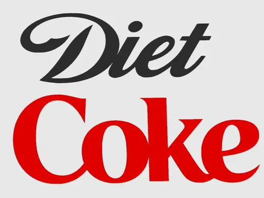 Diet Coke Fan Art for Retro Can Cooler