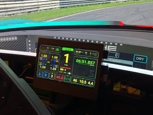 Sim Racing Dashboard / 7 Zoll touch Monitor