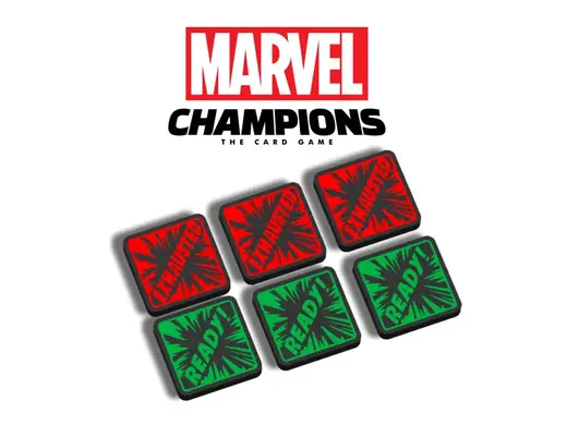 Ready / Exhausted Token Set |Marvel Champions LCG