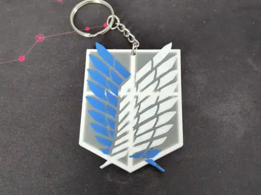 Wings Of Freedom keychain from Attack on Titans