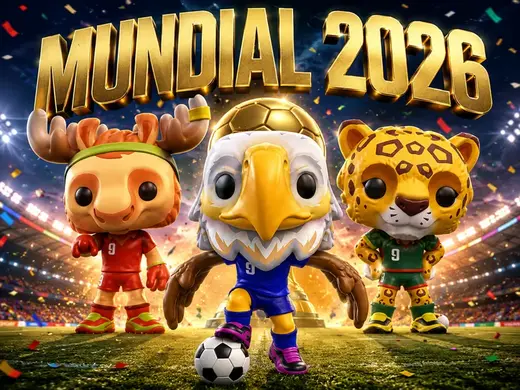 Funkos Mascotas Mundial 2026