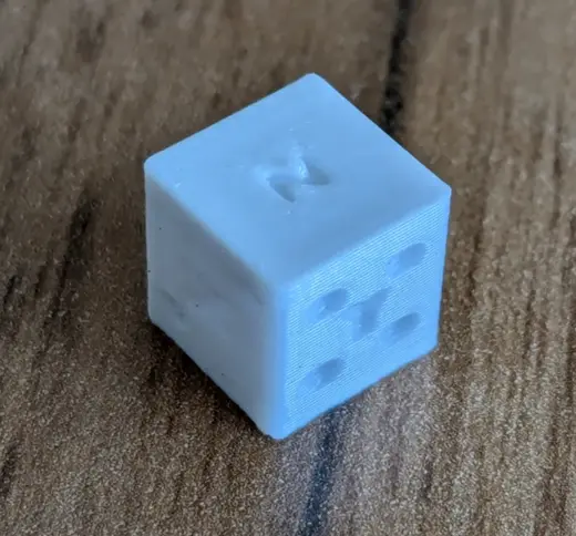 5-minutes calibration cube, the "speedcube"
