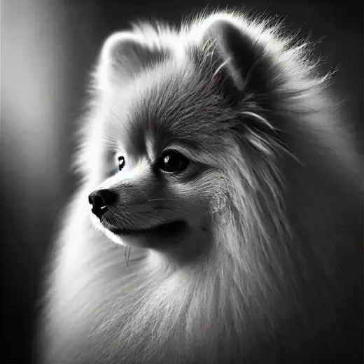 Pomeranian Dog Hueforge Decor