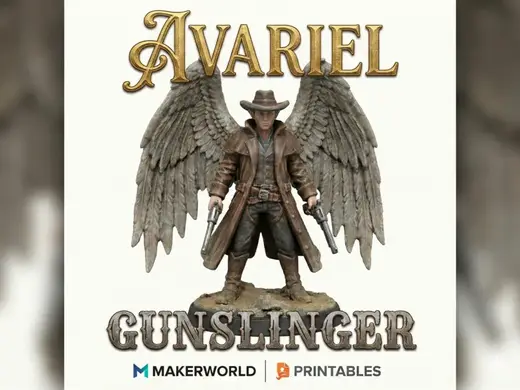 Avariel Gunslinger – D&D Miniature