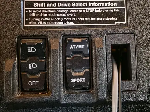 Honda Pioneer Large Switch Adapter