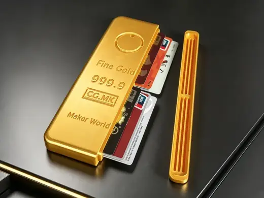 金条卡套-便携式特色卡套-三角洲金条-无需支撑