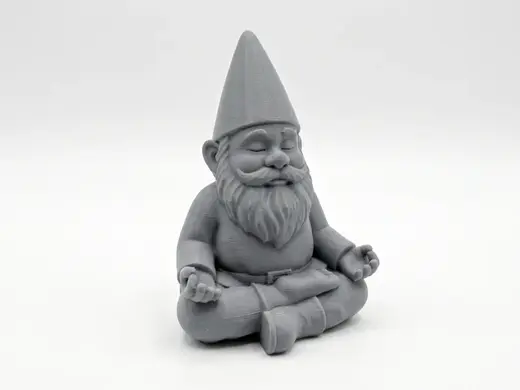 Meditating gnome - garden decoration