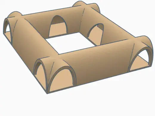 Simple Output hamster maze 4