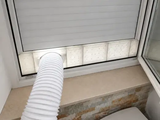 Klimaanlage Lüftungsauslass für Fenster