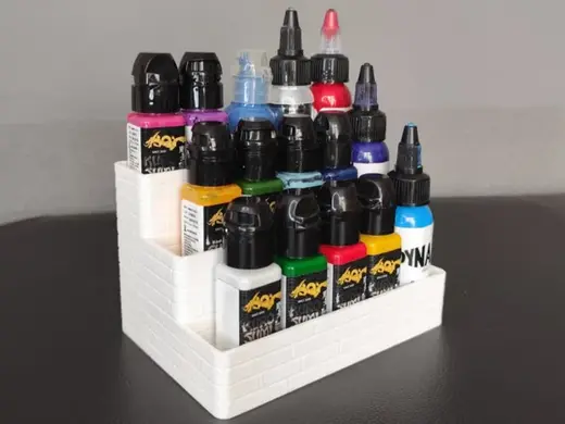 3-Tier Brick Display Stand / Desk Organizer