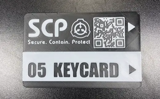 SCP Keycard 05 Prop | Secret Laboratory Game