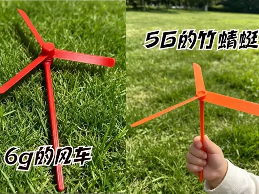 6g手持小风车+5g超轻竹蜻蜓