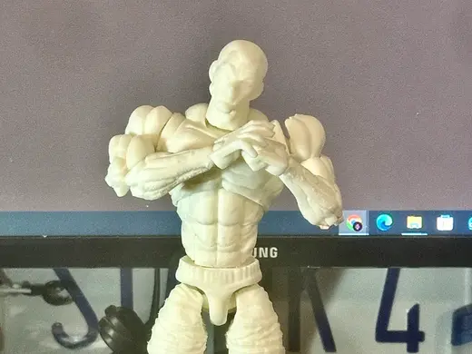 Jack Hanma – Fully Articulated 3D Action Figure