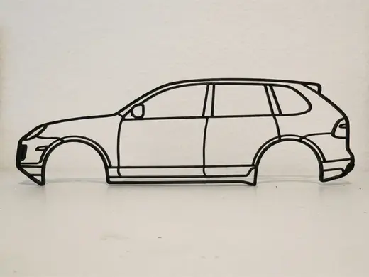 Porsche Cayenne 1st Gen Wall Art