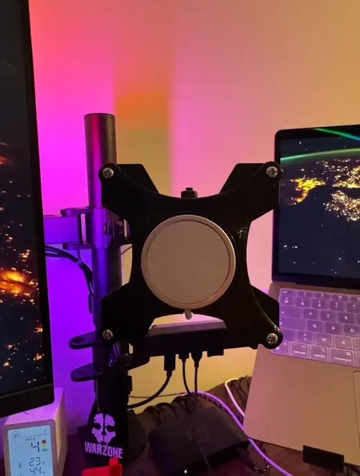 MagSafe VESA Mount 100X100 V2 (By KD3D Labs)