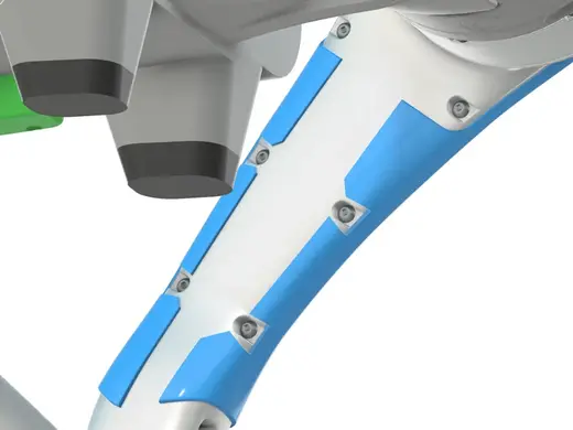 Karl Revised Unitree Go2 Thigh Covers