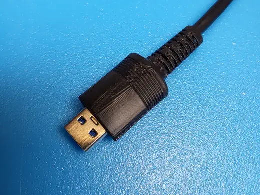 DIN Covers for USB A and USB micro plug
