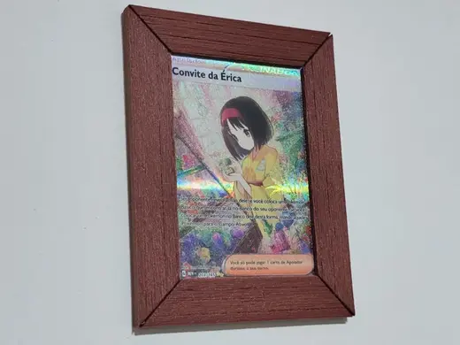 Moldura para Cartas Pokémon TCG (Sem Cola)