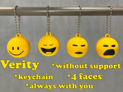 VERITY keychain always with you, small and light