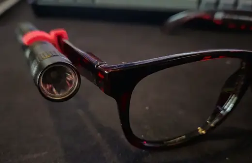 The Tinkering Wayfarer Flashlight Mount