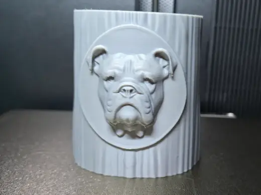 English Bulldog Holder
