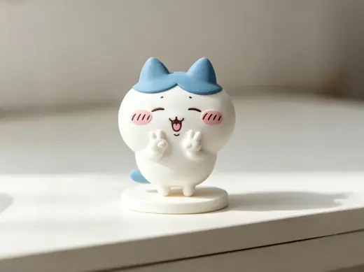 比耶的哈奇-chiikawa吉伊卡哇潮玩盲盒福袋-儿童涂色玩具