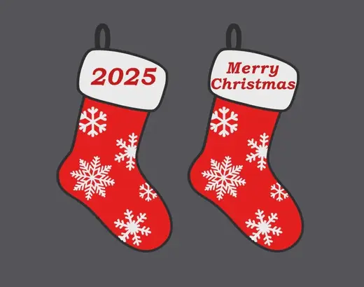 Customizable Christmas Stocking Ornaments