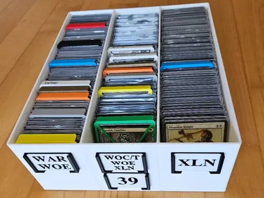 MTG (TCG) Card Storage Box with Lids