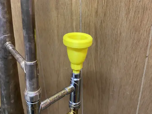 tuba to trombone/baritone mouthpiece