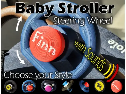 Steering Wheel for Baby Stroller