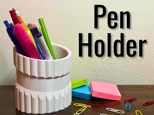Minimalist Pen Holder