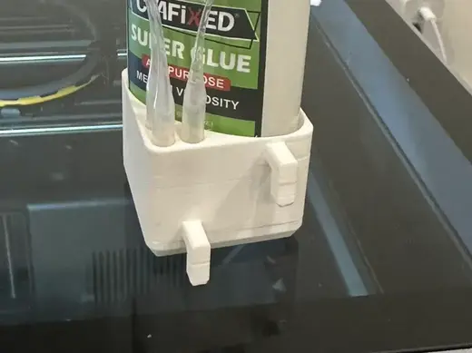 IKEA Skadis Remix - Cyafixed 2oz CA Glue Holder