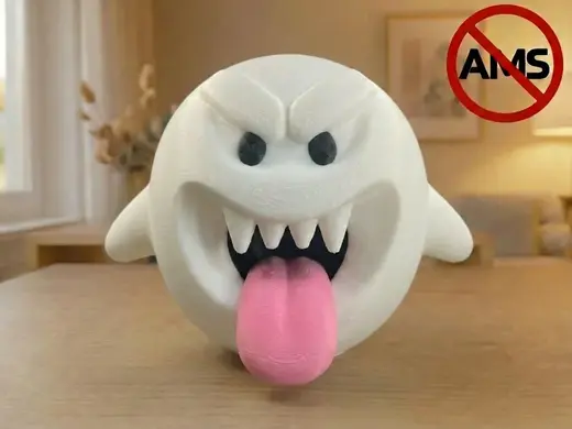 Boo – Mario Figurine (AMS + No AMS Versions)