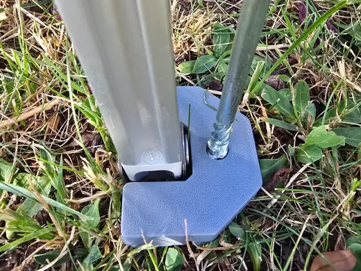 Perfekter Standfusshalter für alle Thule Omnistor