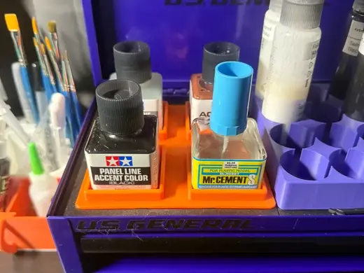 Tamiya/ Mr Hobby Glue And Paint Gridfinity Holder