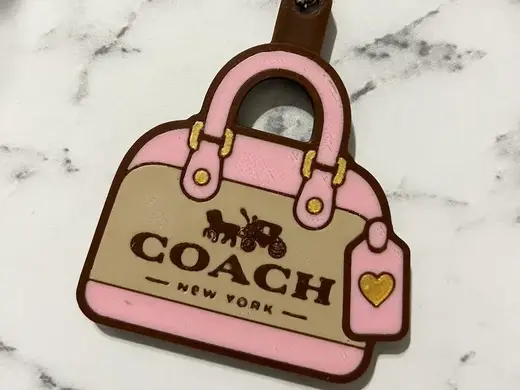 Coach Inspired Bag Charm or Keychain