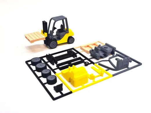 Forklift Kit Card with Palette