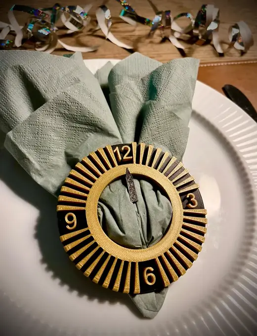 new year clock