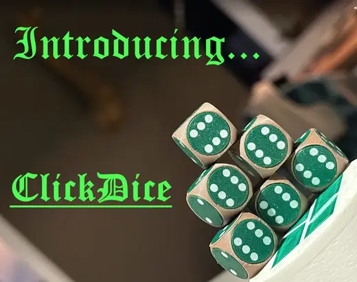 ClickDice - Create your own unique dices