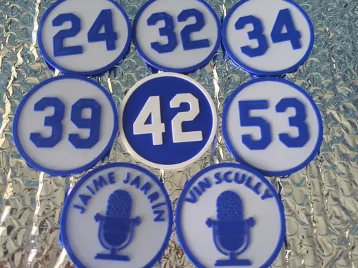 Los Angeles Dodgers Ring of Honor Retired Numbers