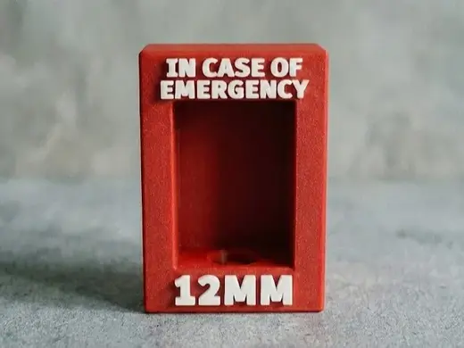 In Case Of Emergency 12mm Socket Held
