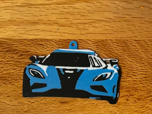 koenigsegg jesko keychain